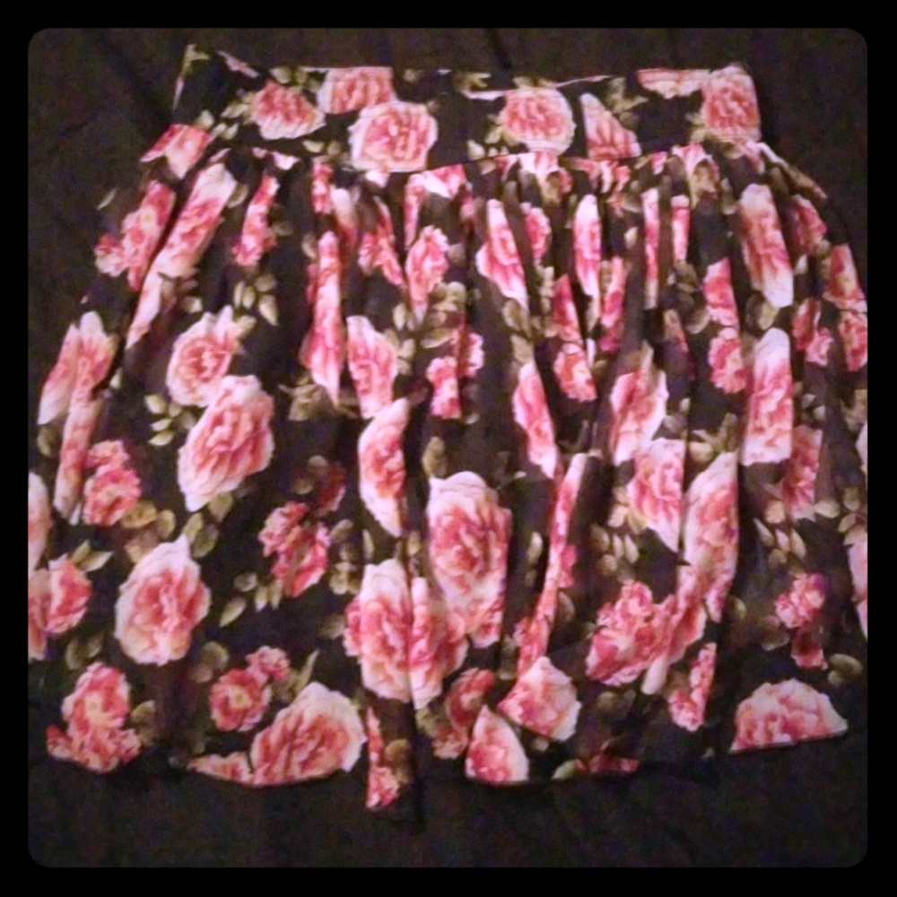 Floral skirt